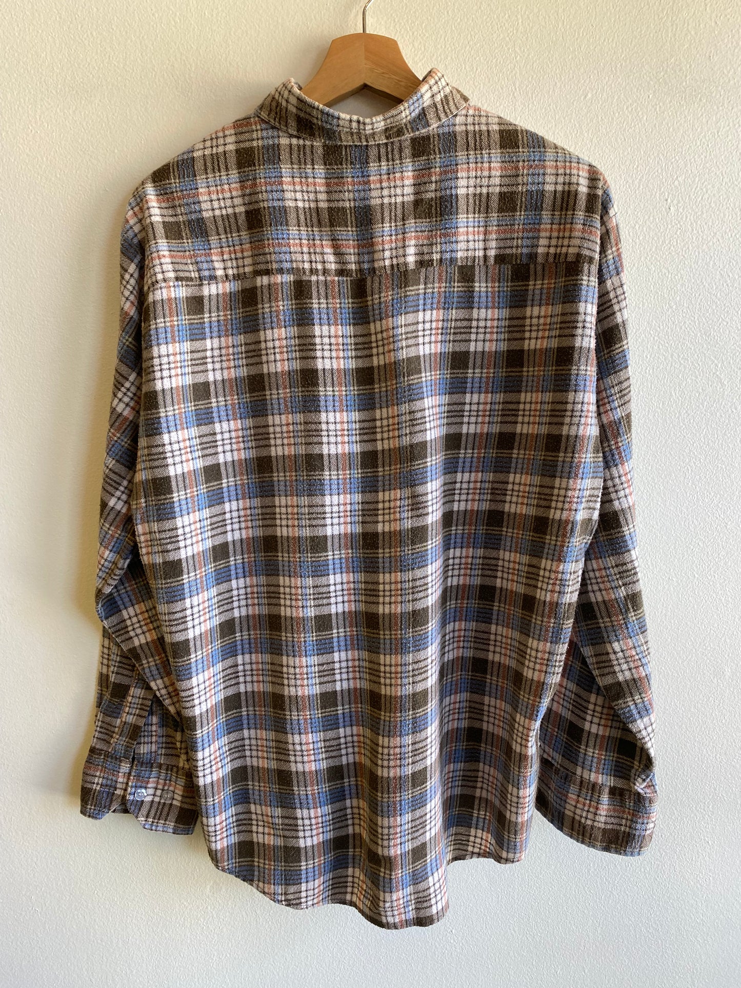 Vintage 1960/70’s Lumberjack Cotton Flannel Button-Up Shirt