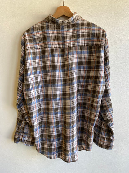 Vintage 1960/70’s Lumberjack Cotton Flannel Button-Up Shirt