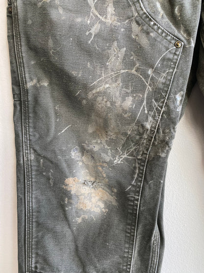 Vintage Y2K Carhartt Double Knee Canvas Work Pants