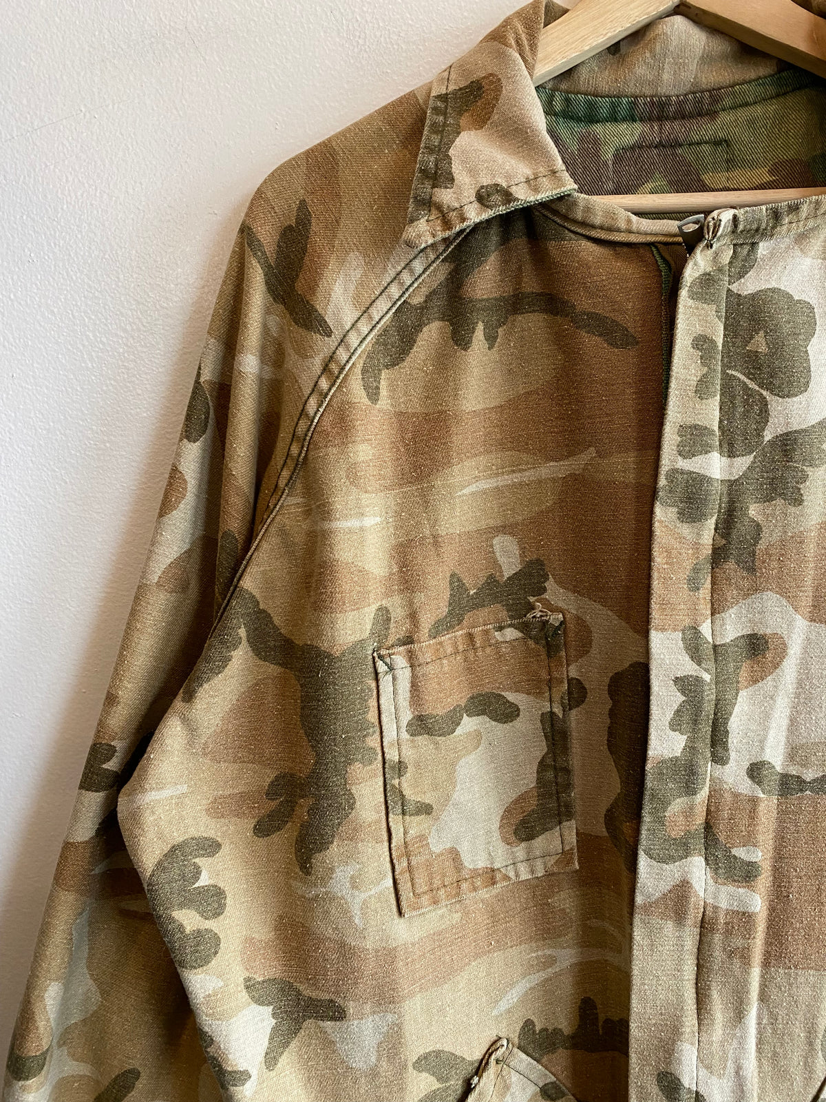 Vintage 1960/70’s Reversible Camo Hunting Jacket