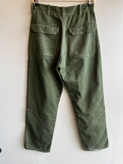 Vintage 1960/70’s OG-107 Military Fatigue Trousers - La Lovely Vintage 