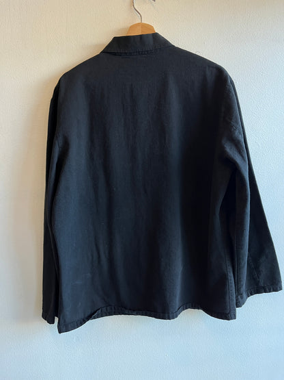 Vintage 1970’s Black French Chore Coat