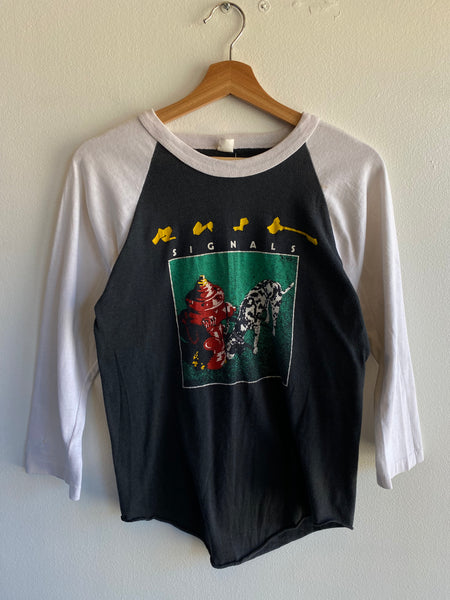 Vintage 1982 Rush 3/4 Sleeve Tour T-Shirt