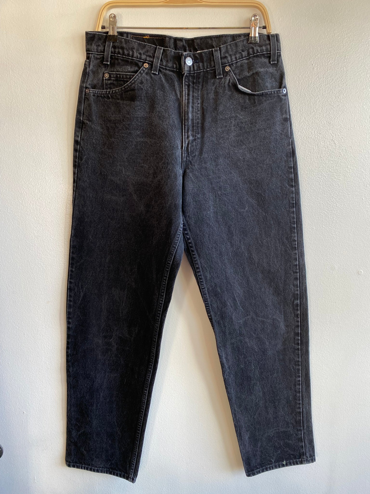 Vintage 1980’s Levi’s 550 Black Denim Jeans