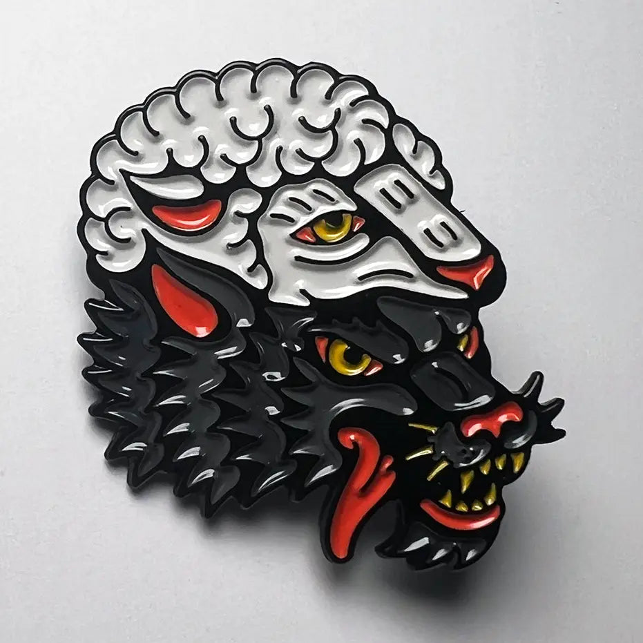Strike Gently - Enamel Pin - La Lovely Vintage 