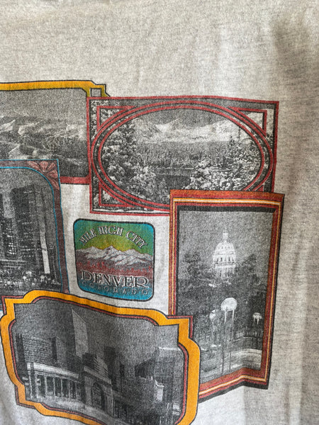 Vintage 1990’s Denver Mockneck Longsleeve T-Shirt