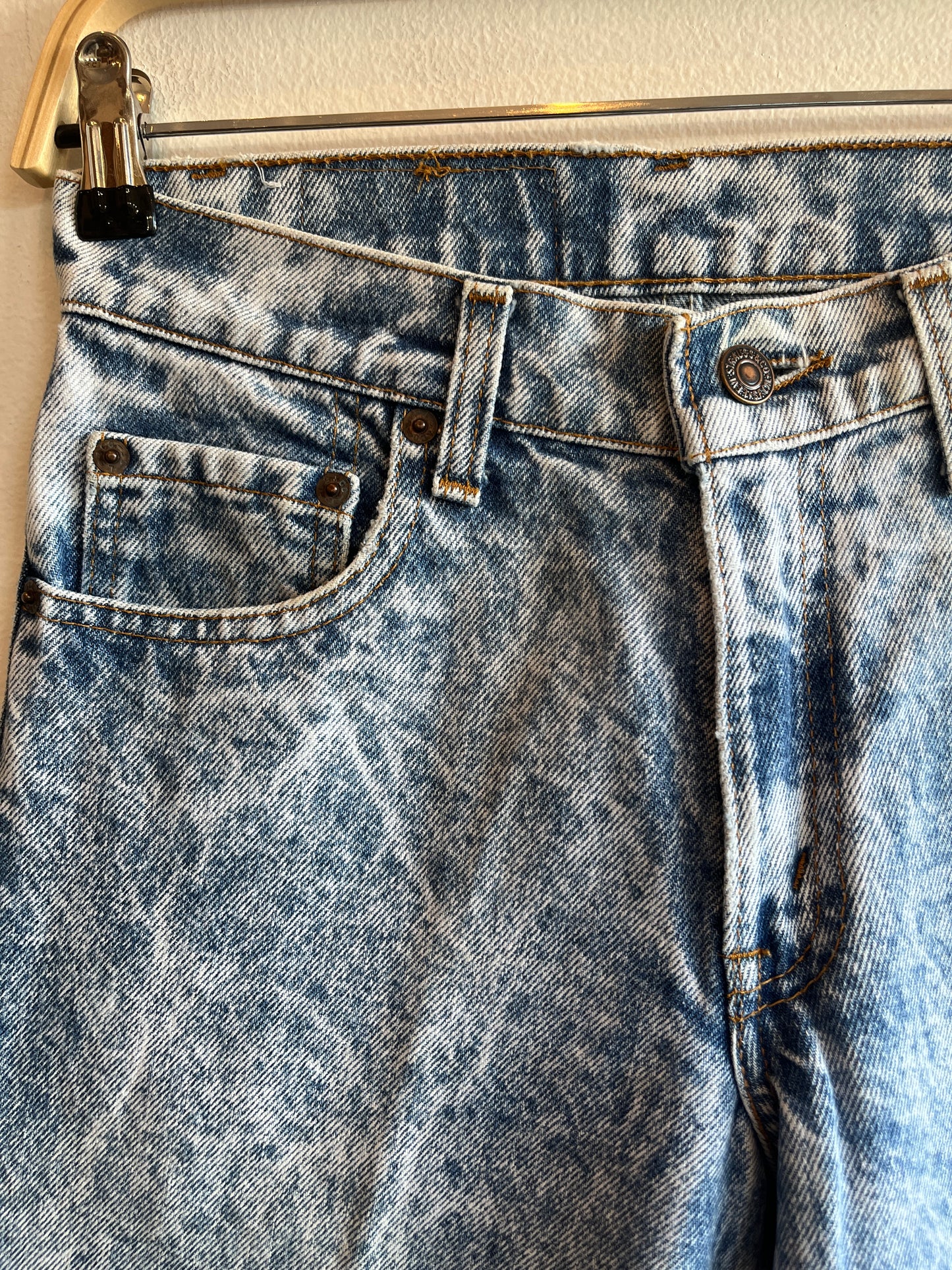 Vintage 1980's Levis 506 Acid Wash Denim Jeans - La Lovely Vintage 