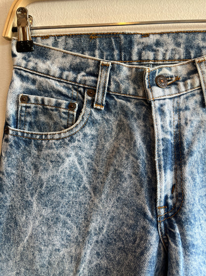 Vintage 1980's Levis 506 Acid Wash Denim Jeans - La Lovely Vintage 