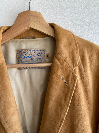 Vintage 1950/60’s Fieldmaster Suede Blazer Coat