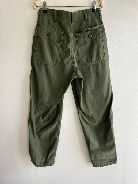 Vintage 1970's OG 107's Military Fatigues/Trousers