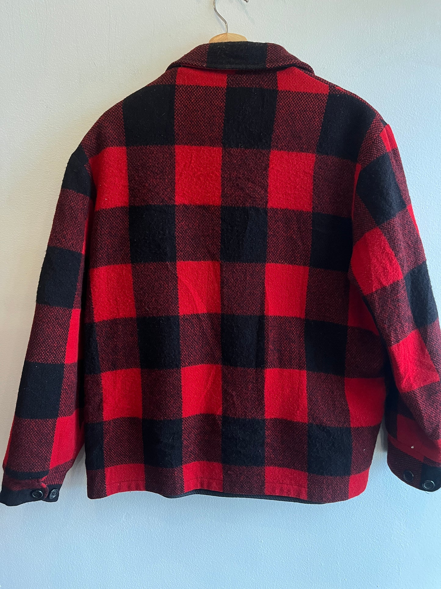 Vintage 1970’s Woolrich Fur Lined Wool Jacket
