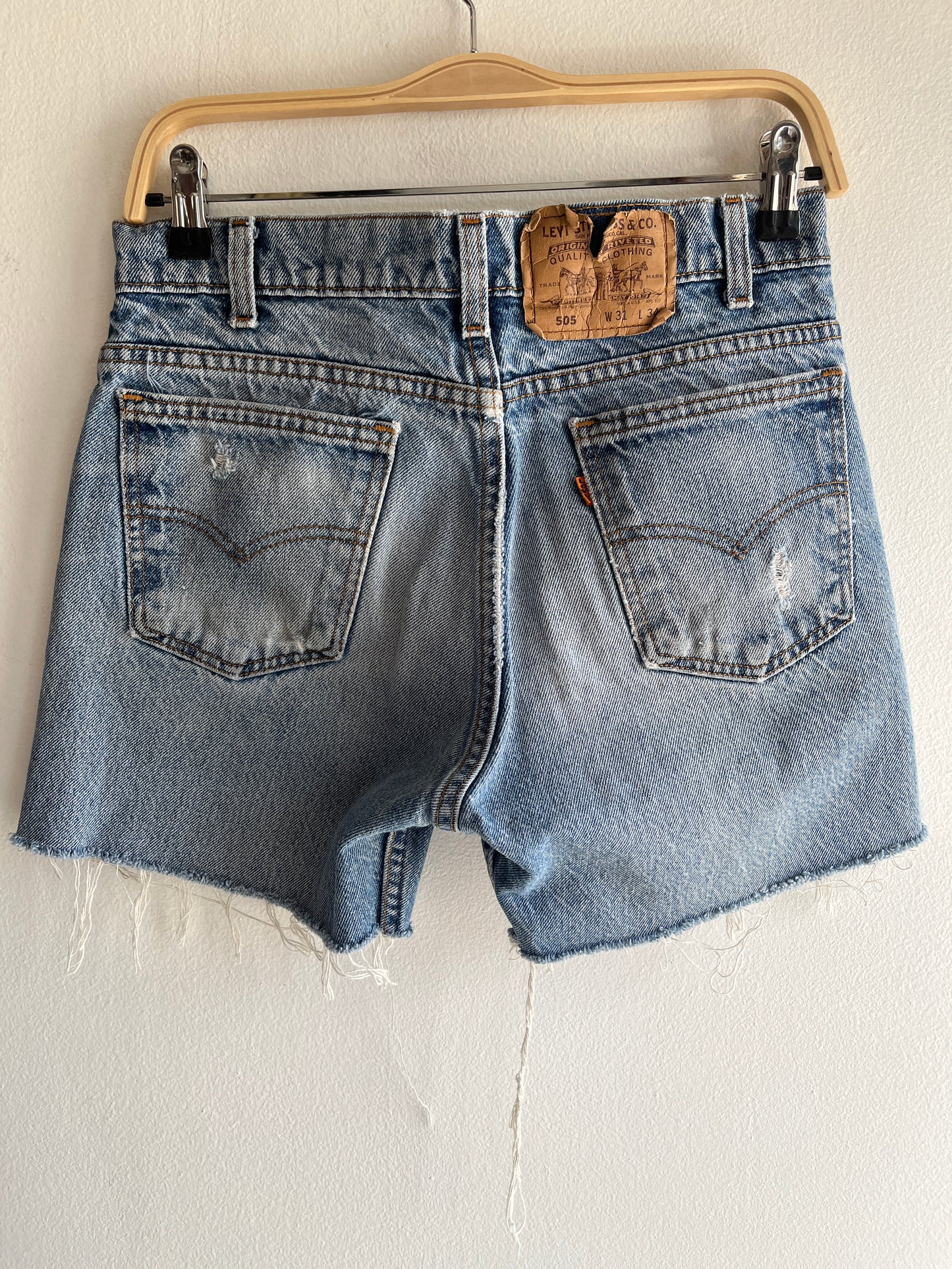Vintage 1990’s Levi’s 505 Denim Shorts