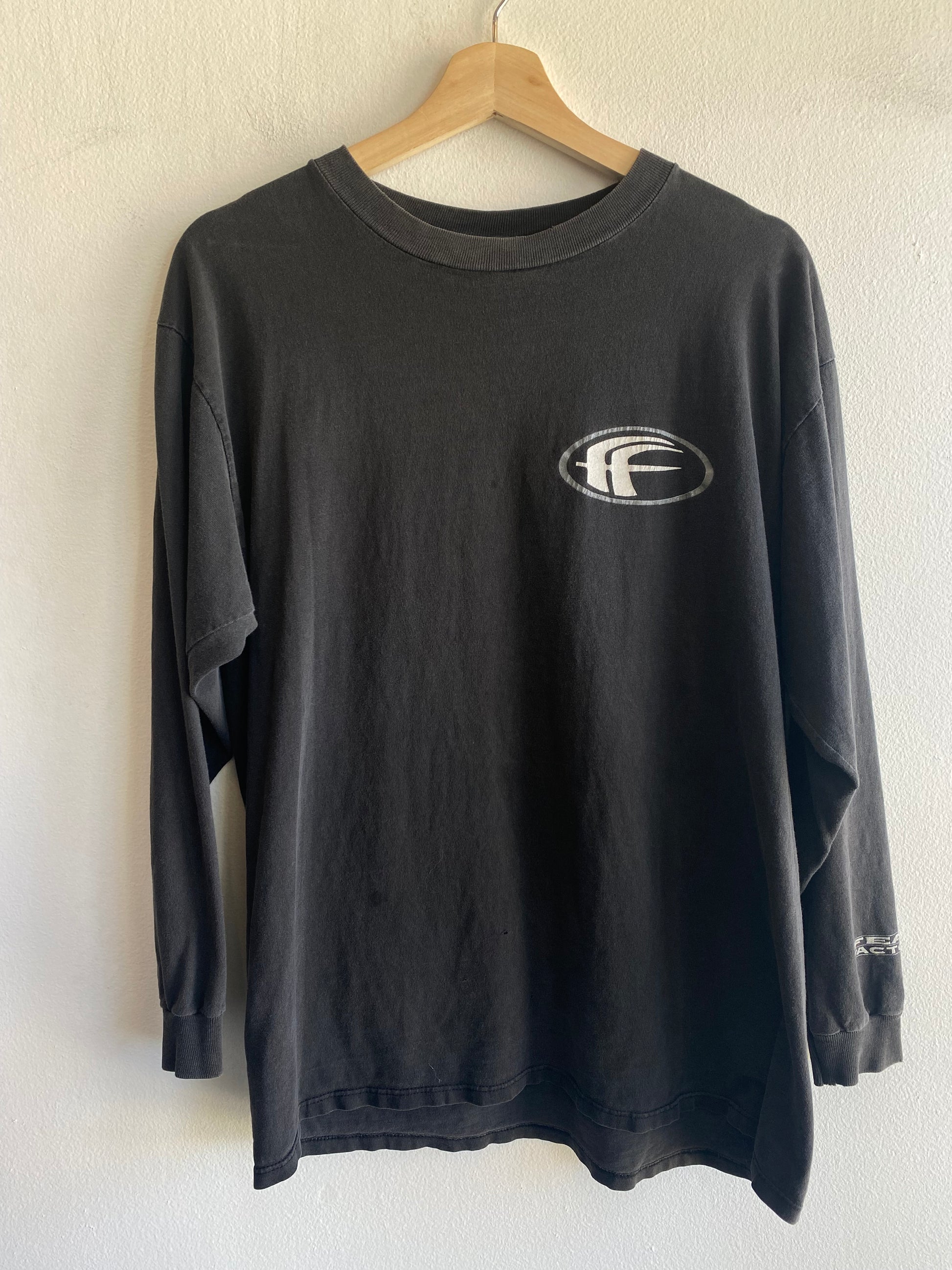 Vintage 1996 Long Sleeve Fear Factory T-Shirt - La Lovely Vintage 
