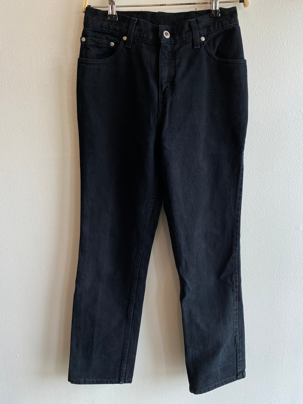 Vintage 1990’s Levi’s Silver Tab Black Denim Jeans - La Lovely Vintage 