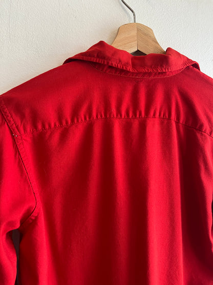 Vintage 1950’s Vianca Loop Collar Button-Up Shirt