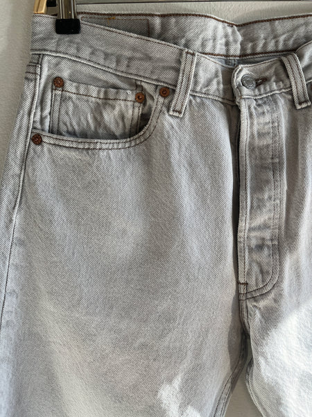 Vintage 1980’s Levi’s 501 Grey Denim Jeans