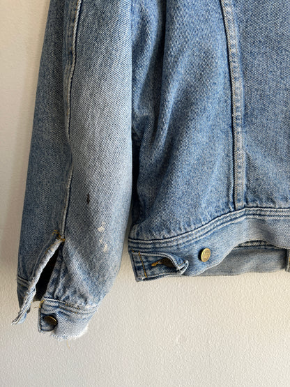 Vintage 1970/80’s Lee Stormrider Blanket-Lined Denim Trucker Jacket