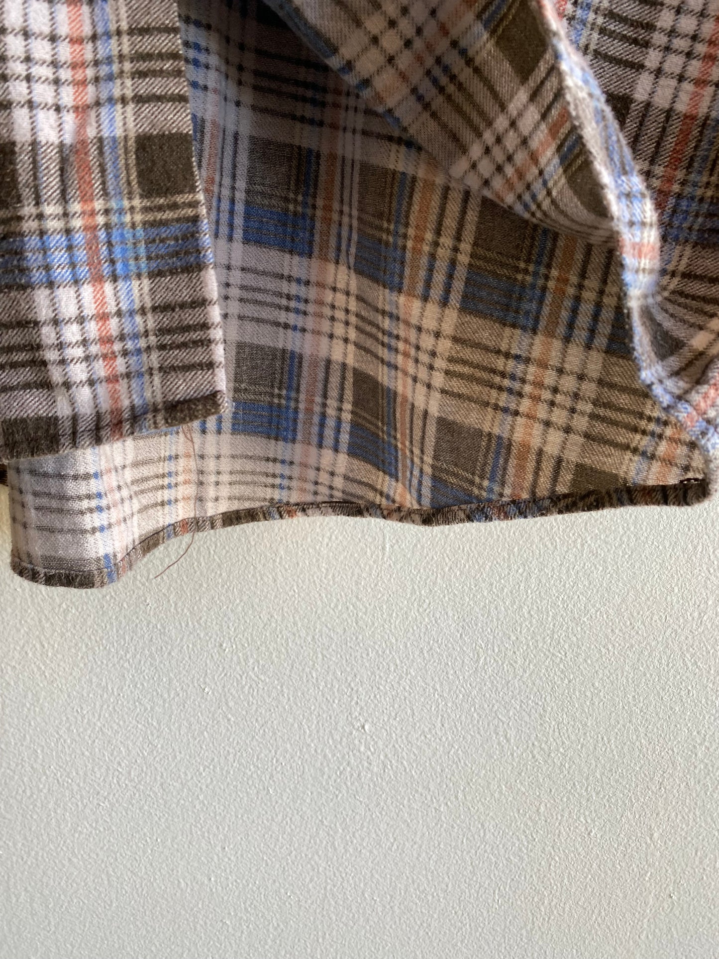 Vintage 1960/70’s Lumberjack Cotton Flannel Button-Up Shirt
