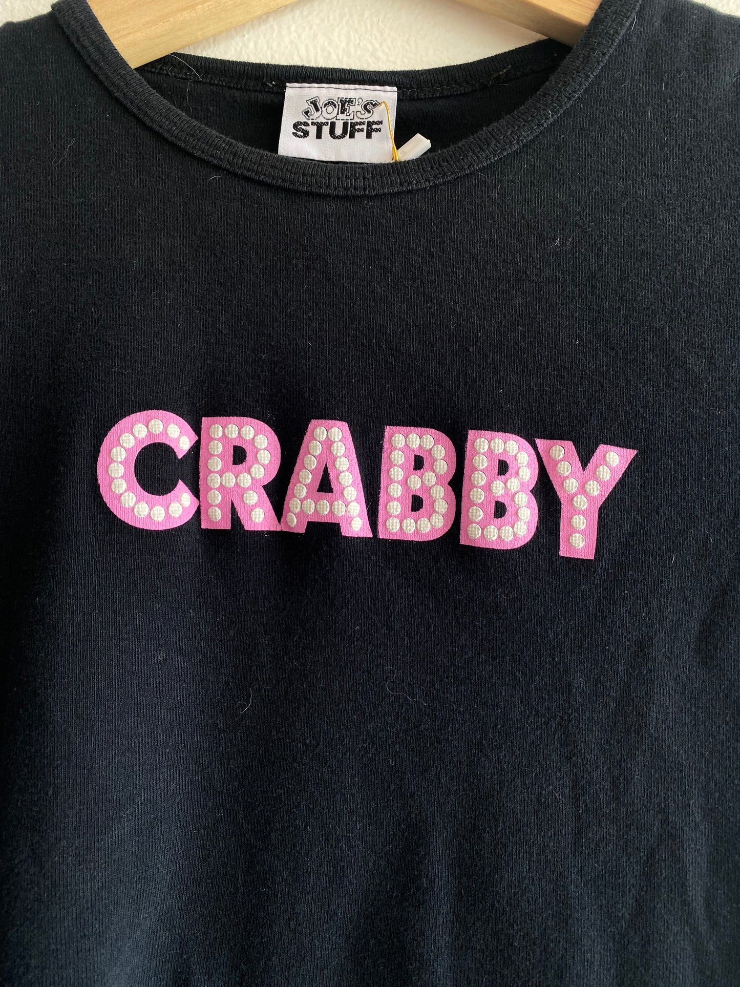 Vintage Y2K Joe's Stuff "Crabby" Baby T-Shirt