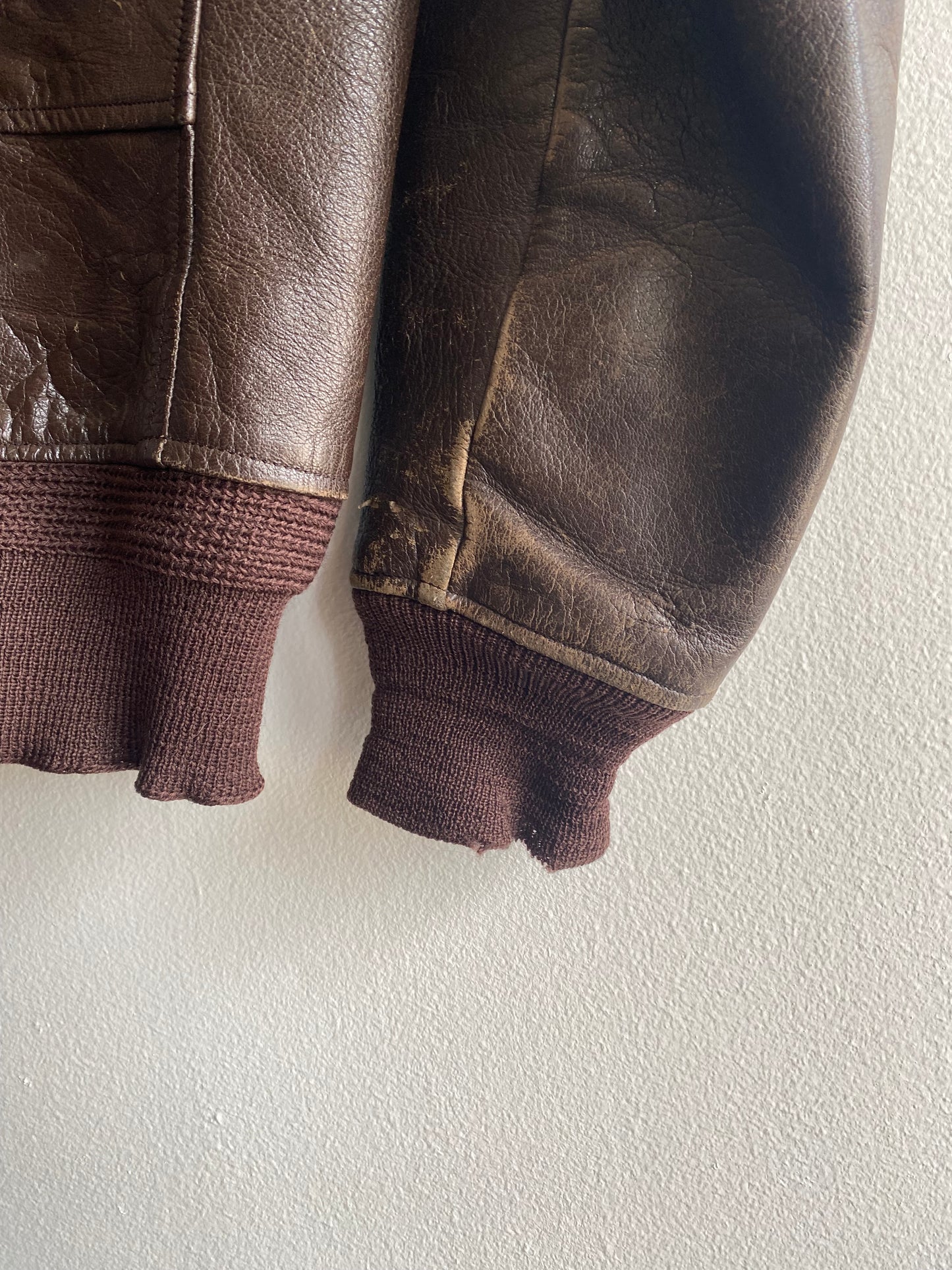 Vintage 1950’s USN G-1 Leather Flight Jacket