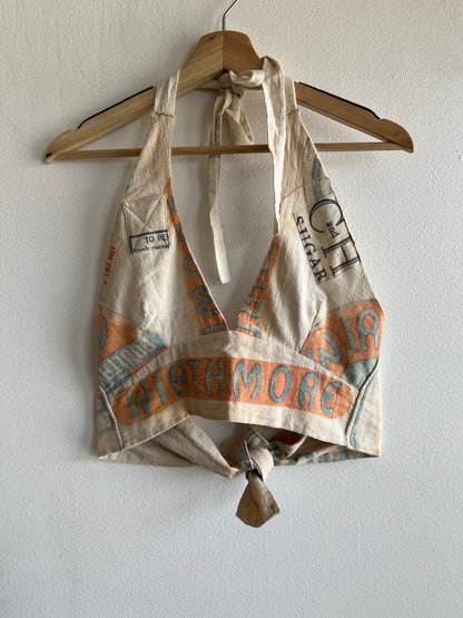 Trash Textiles - Handmade Antique Feedsack Halter