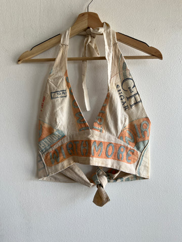 Trash Textiles - Handmade Antique Feedsack Halter