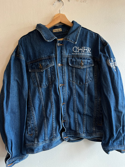Vintage 2002 Cher Tour Denim Jacket - La Lovely Vintage 