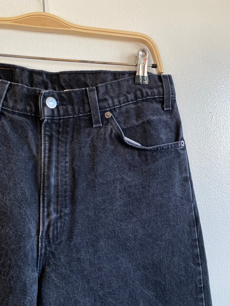 Vintage 1980’s Levi’s 550 Black Denim Jeans