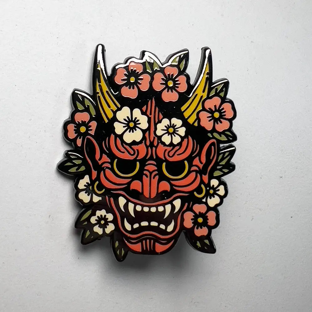 Strike Gently - Enamel Pin - La Lovely Vintage 