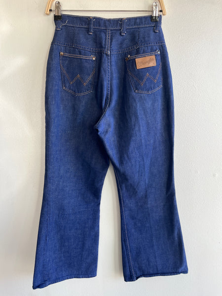 Vintage 1970’s Wrangler Flared Denim Jeans