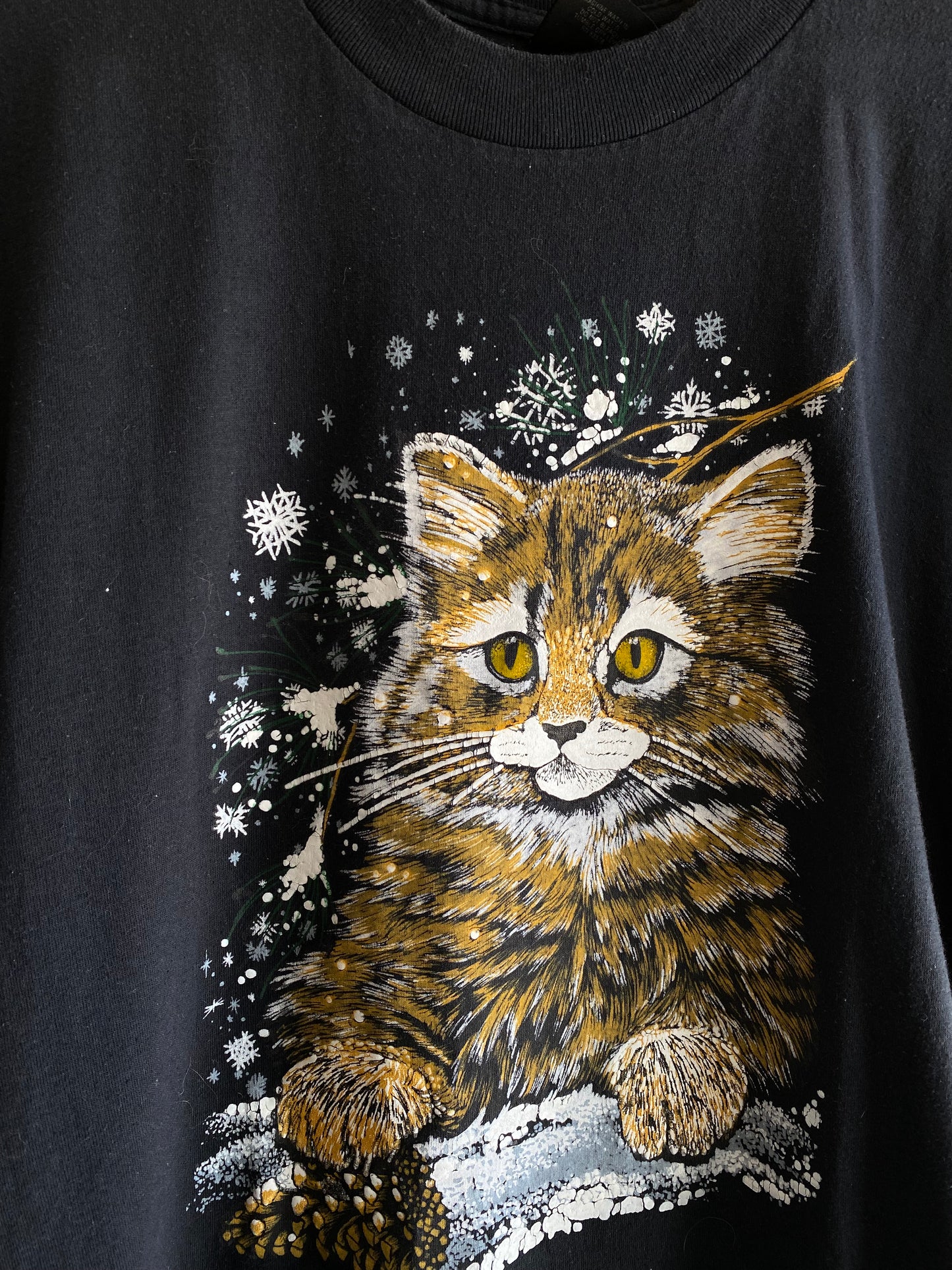 Vintage 1990's Snowy Mountain Lion T-Shirt