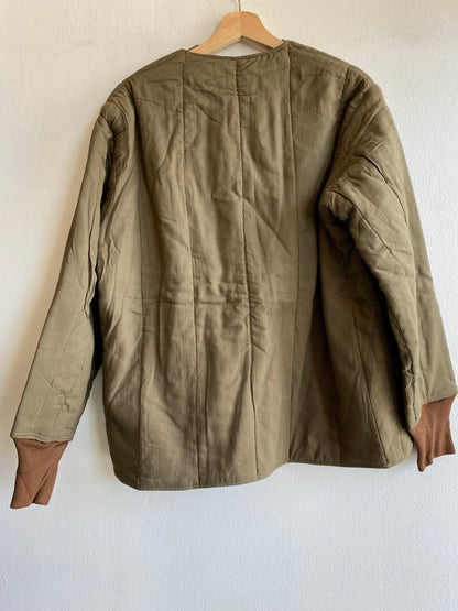 Vintage 1960’s Czech Military Quilted Liner Jacket