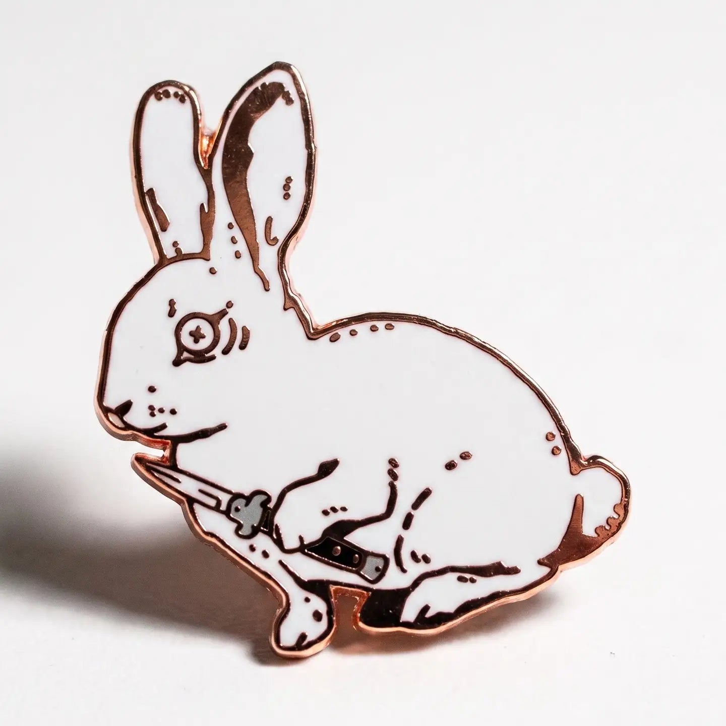 Strike Gently - Enamel Pin - La Lovely Vintage 