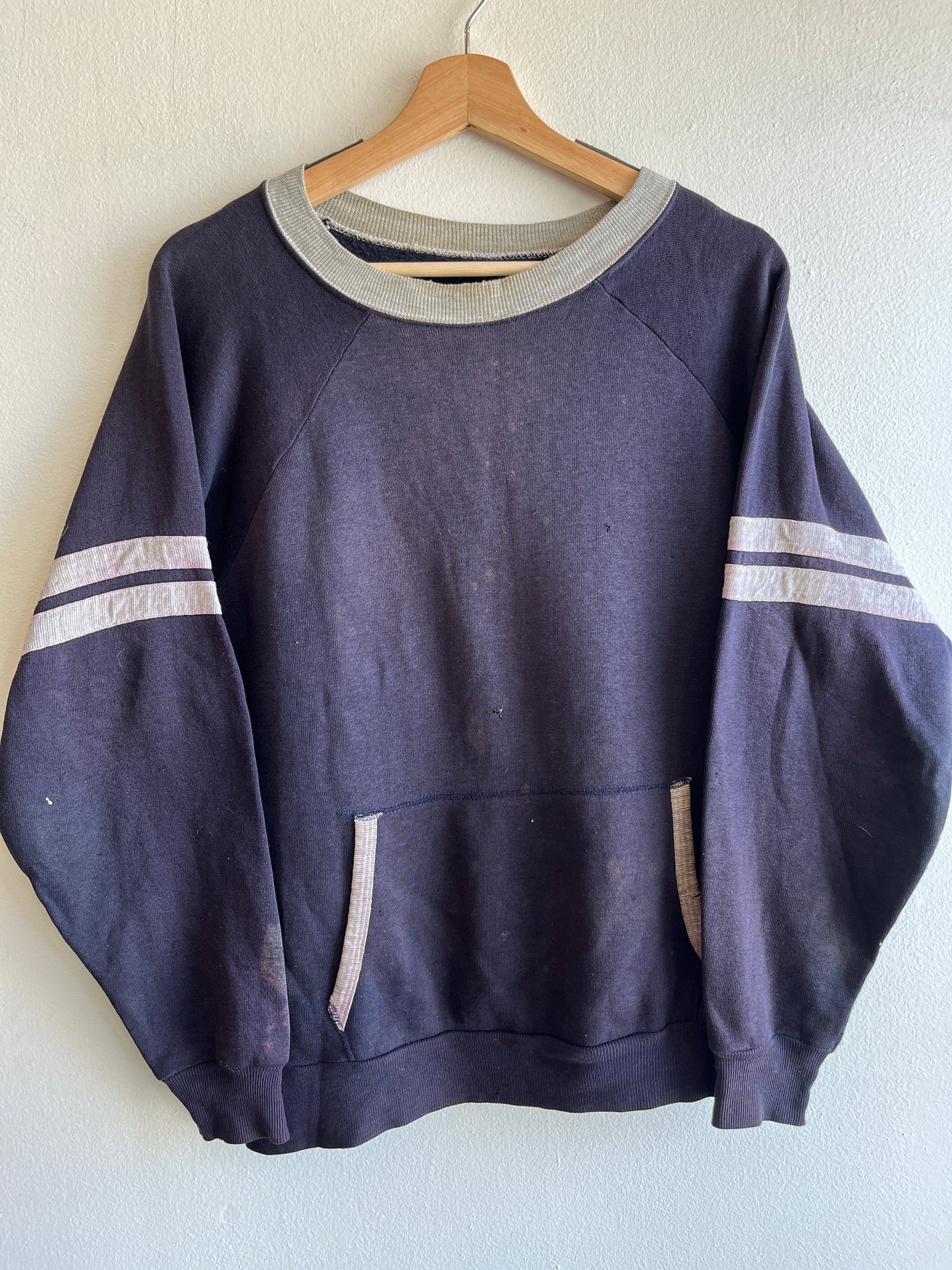 Vintage 1970’s Pocketed Crewneck Sweatshirt￼