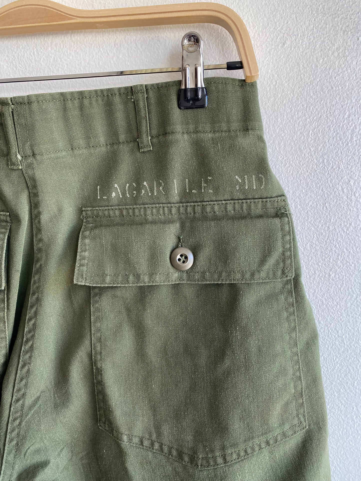 Vintage 1980’s OG-507 Military Fatigue Trousers