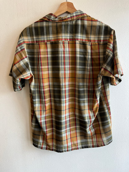 Vintage 1960’s Towncraft Loop Collar Button-Up Shirt