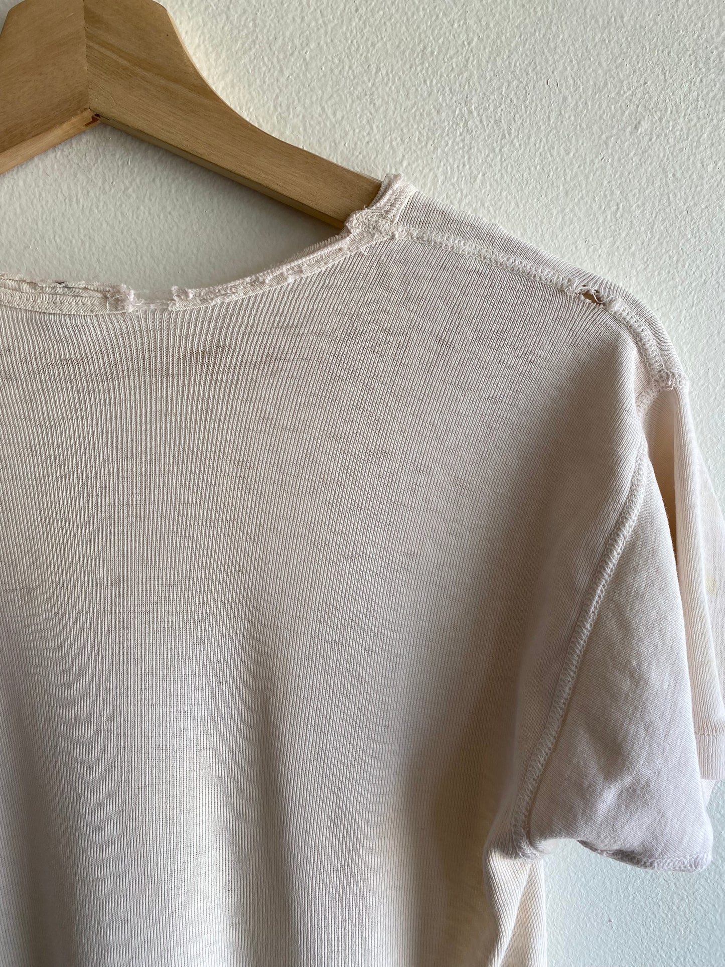 Vintage 1940/50’s Brent “Healthgard” Ribbed T-Shirt