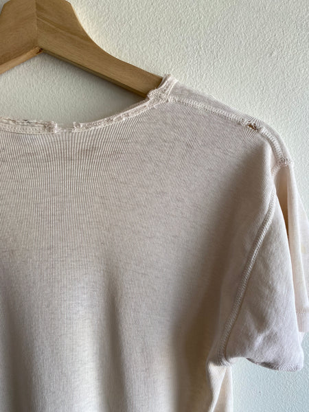 Vintage 1940/50’s Brent “Healthgard” Ribbed T-Shirt