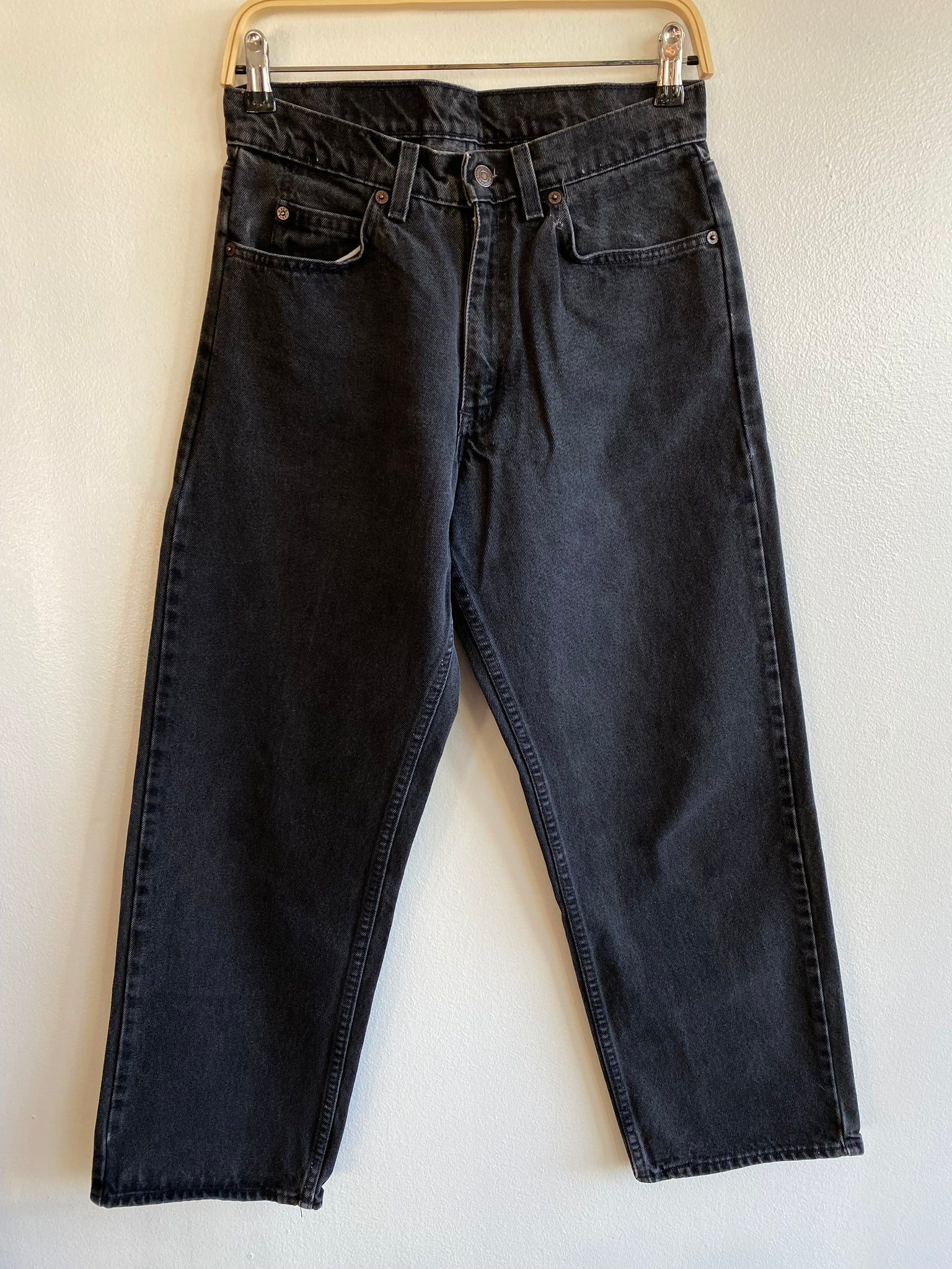 Vintage 1990’s Levi’s 565 Black Denim Jeans