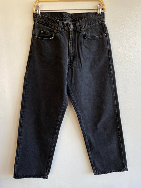 Vintage 1990’s Levi’s 565 Black Denim Jeans