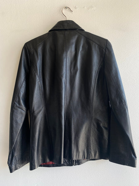 Vintage 90's Worthington Black Leather Jacket