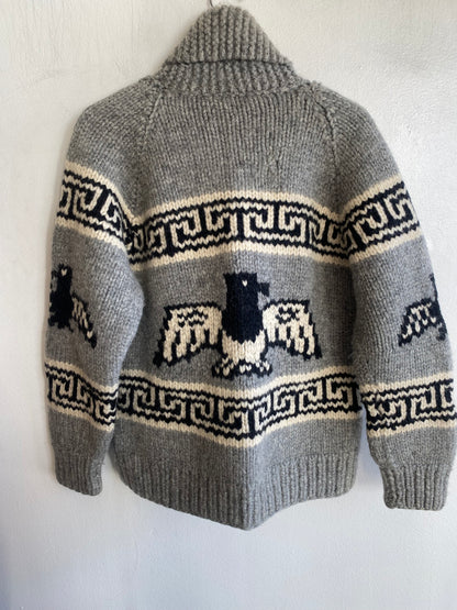 Vintage 1960/70’s Firebird Zip-Up Cowichan Sweater