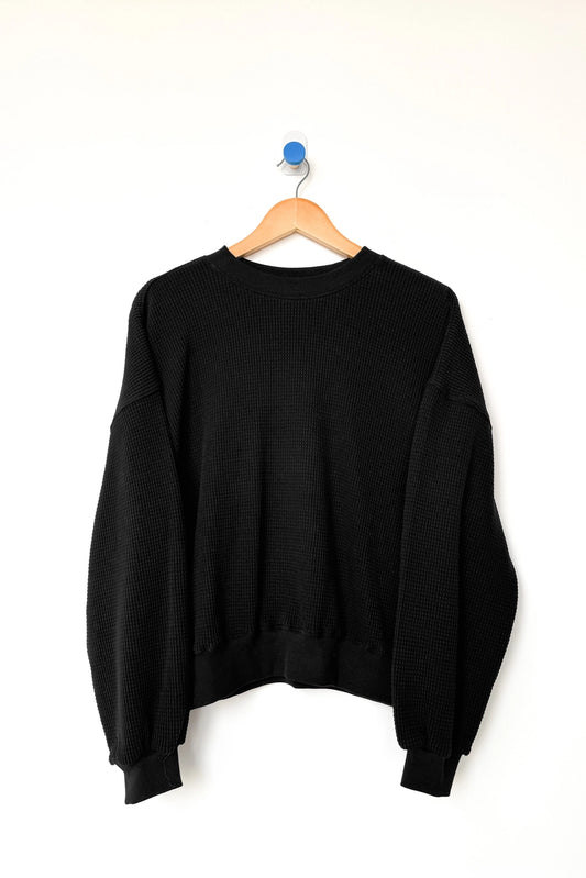 Le Bon Shoppe - Waffle Core Sweatshirt - La Lovely Vintage 