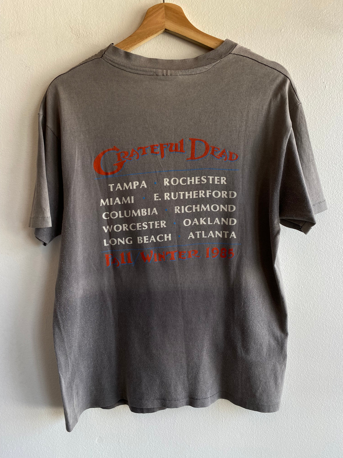 Vintage 1985 Grateful Dead Fall Tour T-Shirt