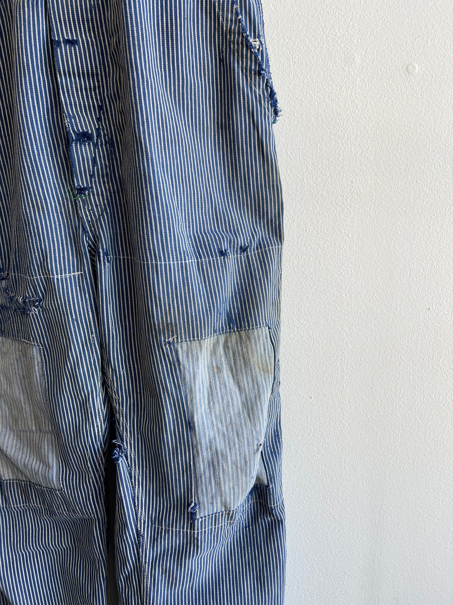 Vintage 1960’s Big Smith Hickory Stripe Denim Overalls