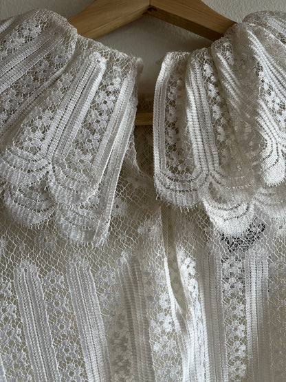 Vintage 1960’s Near-Deadstock Lace Blouse