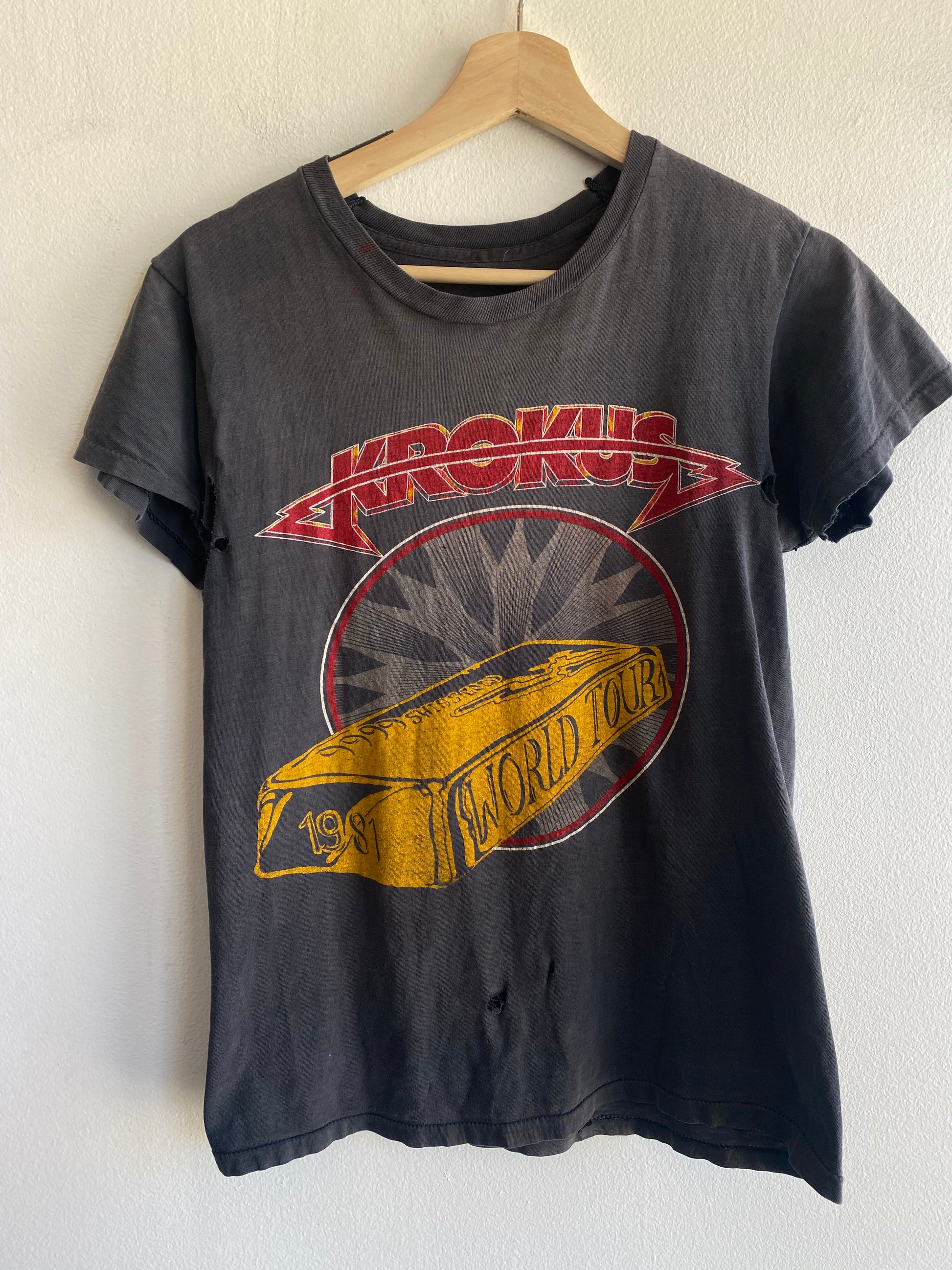Vintage 1981 Krokus Tour T-Shirt - La Lovely Vintage 