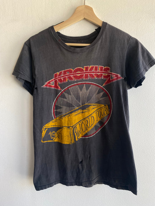 Vintage 1981 Krokus Tour T-Shirt - La Lovely Vintage 