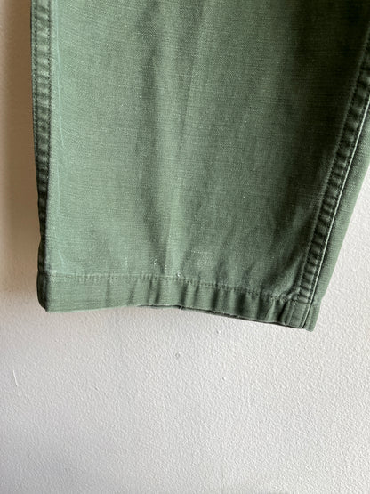 Vintage 1960’s OG-107 Military Fatigue Trousers - La Lovely Vintage 