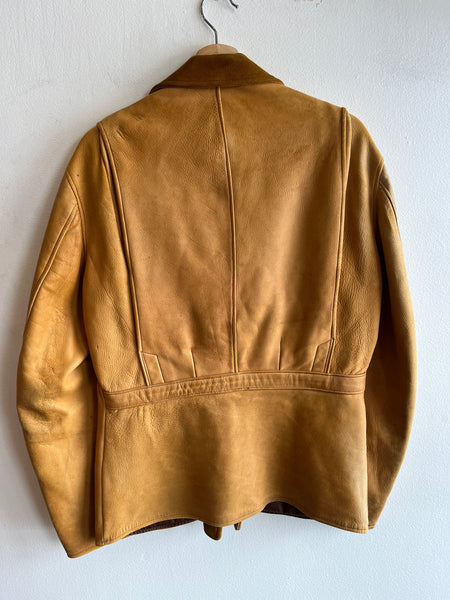 Vintage 1940/50’s Two-Tone Buckskin Suede Jacket